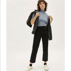 Everlane Straight Leg Crop Jeans